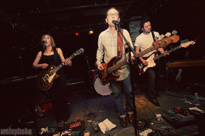 Heartless Bastards at Great Scott, February 3, 2009. Photo by Ari Sommer and Joshua Bean.