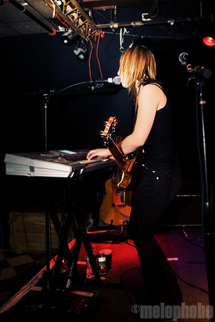 Heartless Bastards at Great Scott, February 3, 2009. Photo by Ari Sommer and Joshua Bean.