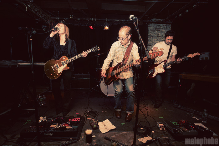 Heartless Bastards at Great Scott, February 3, 2009. Photo by Ari Sommer and Joshua Bean.