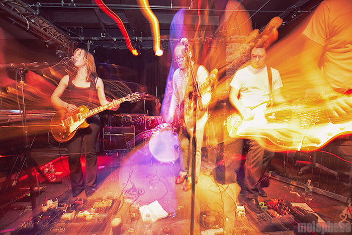 Heartless Bastards at Great Scott, February 3, 2009. Photo by Ari Sommer and Joshua Bean.