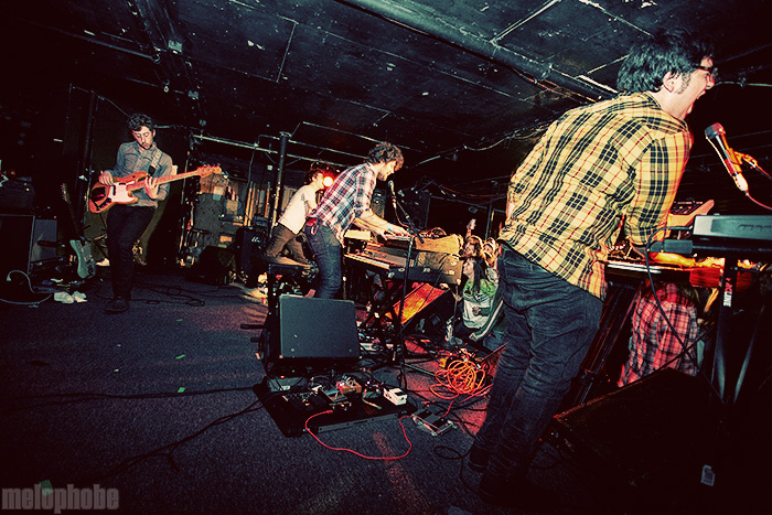 Passion Pit at Middle East Downstairs, February 6, 2009. Photo by Joshua Bean.
