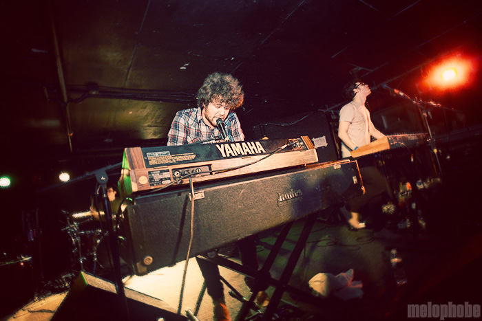 Passion Pit at Middle East Downstairs, February 6, 2009. Photo by Joshua Bean.