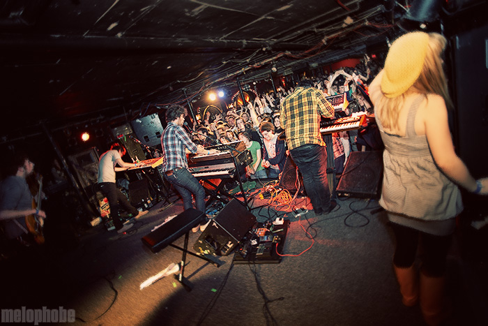 Passion Pit at Middle East Downstairs, February 6, 2009. Photo by Joshua Bean.