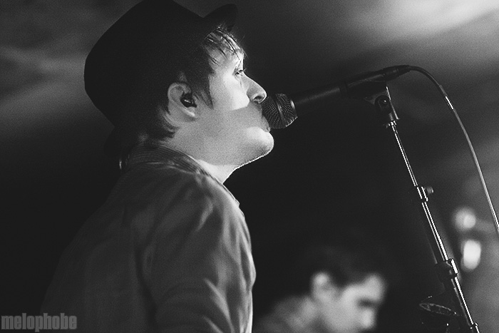 Paper Route at Middle East Downstairs, February 6, 2009. Photo by Joshua Bean.