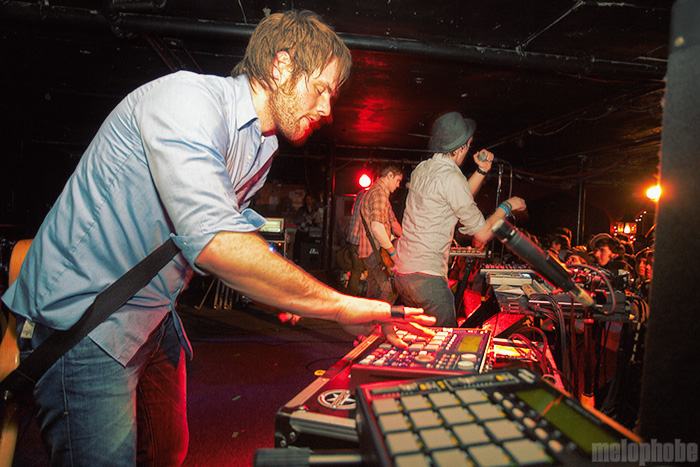 Paper Route at Middle East Downstairs, February 6, 2009. Photo by Joshua Bean.