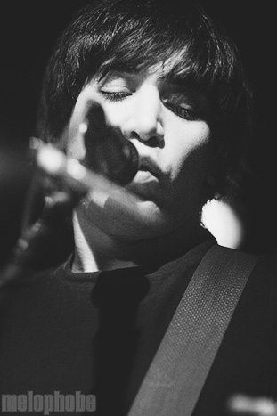 The Virgins at Great Scott, February 7, 2009. Photo by Joshua Bean.