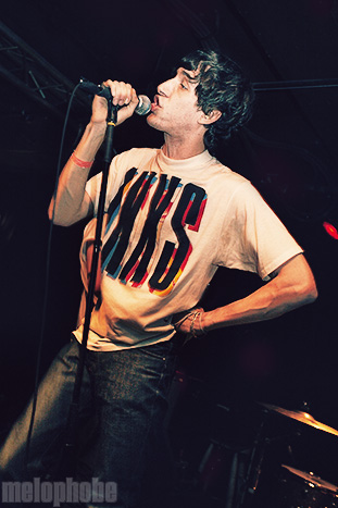 The Virgins at Great Scott, February 7, 2009. Photo by Joshua Bean.