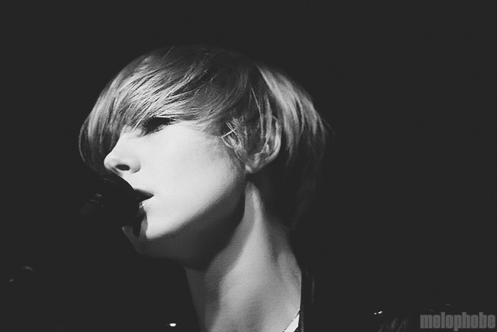 Lissy Trullie at Great Scott, February 7, 2009. Photo by Joshua Bean.