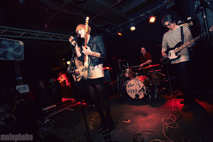 Lissy Trullie at Great Scott, February 7, 2009. Photo by Joshua Bean.