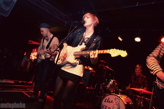 Lissy Trullie at Great Scott, February 7, 2009. Photo by Joshua Bean.