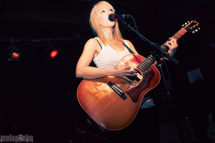 Anya Marina at Great Scott, February 7, 2009. Photo by Joshua Bean.