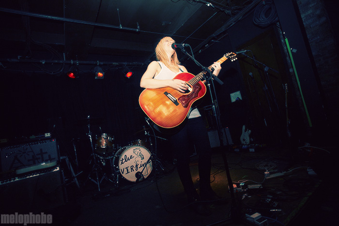 Anya Marina at Great Scott, February 7, 2009. Photo by Joshua Bean.