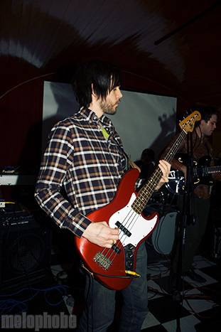 Depreciation Guild at Kung Fu Necktie, February 8, 2009. Photo by Zack Gross.