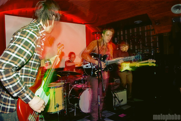 Depreciation Guild at Kung Fu Necktie, February 8, 2009. Photo by Zack Gross.