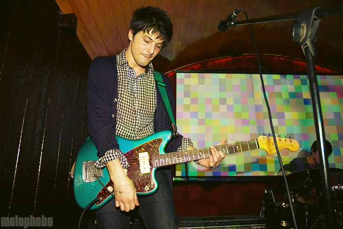 Brown Recluse Sings at Kung Fu Necktie, February 8, 2009. Photo by Zack Gross.
