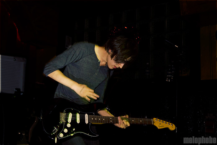 Brown Recluse Sings at Kung Fu Necktie, February 8, 2009. Photo by Zack Gross.