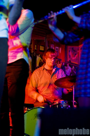 Ah Holly Fam'ly at Sunset Tavern, February 11, 2009. Photo by Nicole Kristek.