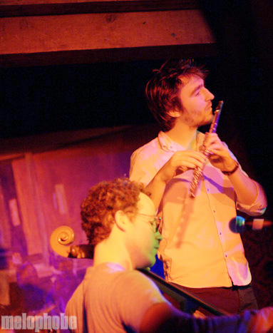 Ah Holly Fam'ly at Sunset Tavern, February 11, 2009. Photo by Nicole Kristek.