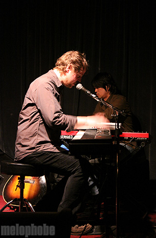Hotel Lights at Tin Angel, February 13, 2009. Photo by Katie Riggan.