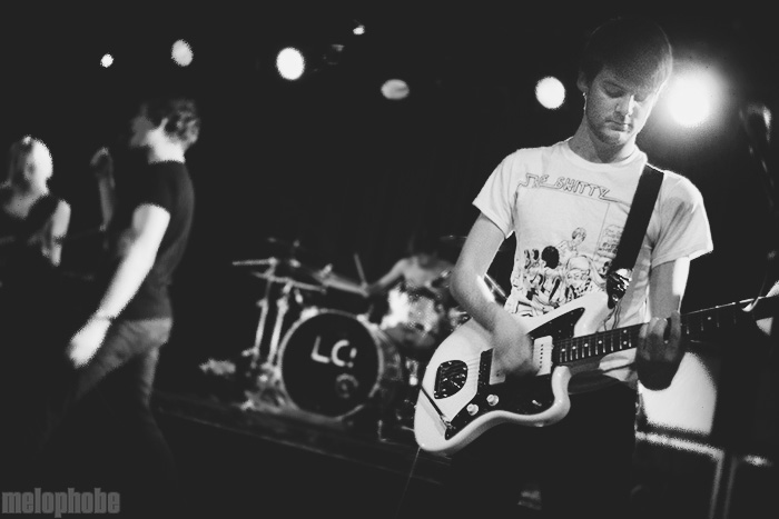 Los Campesinos! at Paradise Rock Club, February 13, 2009. Photo by Joshua Bean.