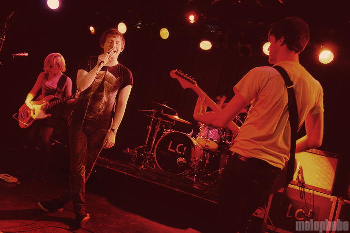 Los Campesinos! at Paradise Rock Club, February 13, 2009. Photo by Joshua Bean.
