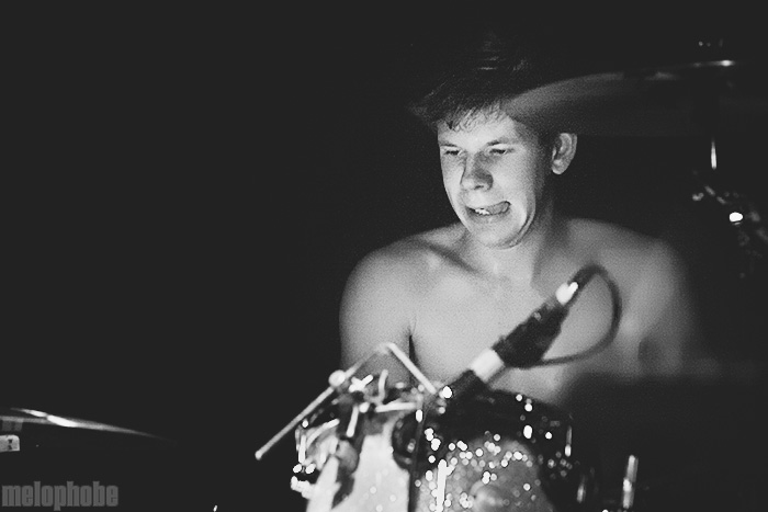 Los Campesinos! at Paradise Rock Club, February 13, 2009. Photo by Joshua Bean.