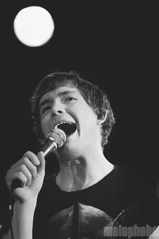 Los Campesinos! at Paradise Rock Club, February 13, 2009. Photo by Joshua Bean.
