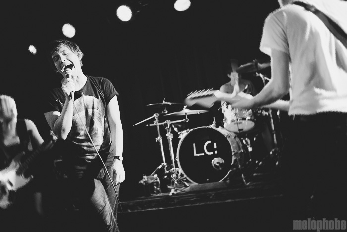 Los Campesinos! at Paradise Rock Club, February 13, 2009. Photo by Joshua Bean.