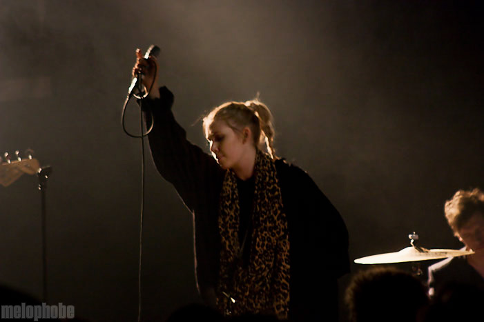 Lykke Li at Showbox Market, February 13, 2009. Photo by Kristina Krause.