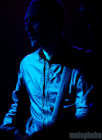 Fujiya & Miyagi at Paradise Rock Club, February 15, 2009. Photo by Ion Sokhos.