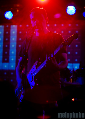 Fujiya & Miyagi at Paradise Rock Club, February 15, 2009. Photo by Ion Sokhos.