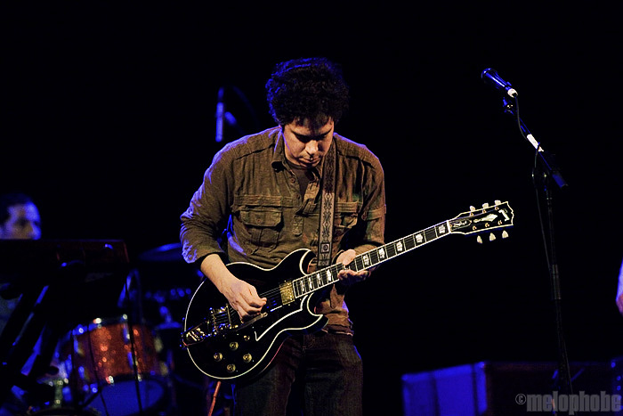 M. Ward at Somerville Theatre, February 18, 2009. Photo by Ari Sommer.