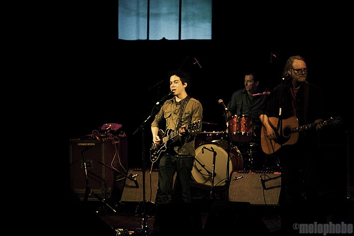M. Ward at Somerville Theatre, February 18, 2009. Photo by Ari Sommer.