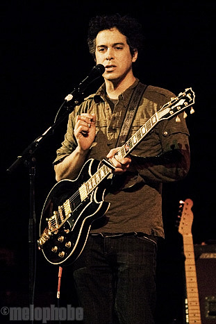 M. Ward at Somerville Theatre, February 18, 2009. Photo by Ari Sommer.
