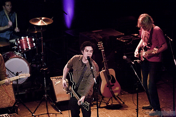 M. Ward at Somerville Theatre, February 18, 2009. Photo by Ari Sommer.