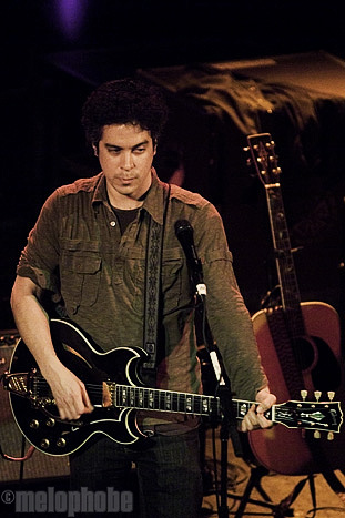 M. Ward at Somerville Theatre, February 18, 2009. Photo by Ari Sommer.