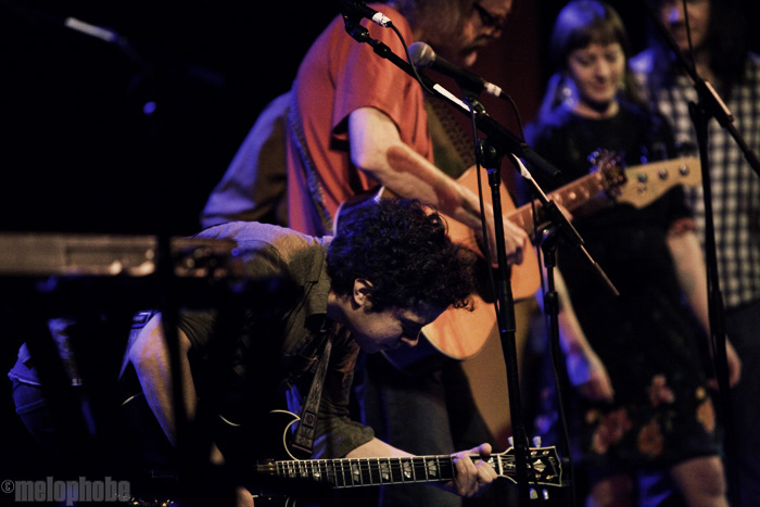 M. Ward at Somerville Theatre, February 18, 2009. Photo by Ari Sommer.