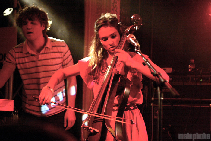 Ra Ra Riot at La Fleche D'or, February 18, 2009. Photo by Beth Freeman Doreian.