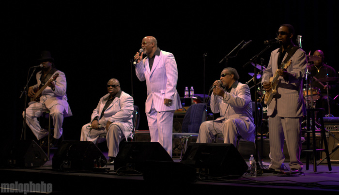 The Blind Boys of Alabama at The Moore Theatre, February 20, 2009. Photo by Nicole Kristek.