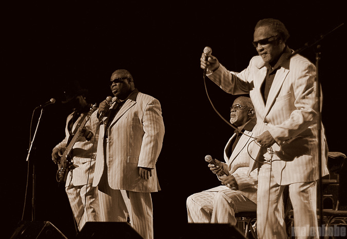 The Blind Boys of Alabama at The Moore Theatre, February 20, 2009. Photo by Nicole Kristek.