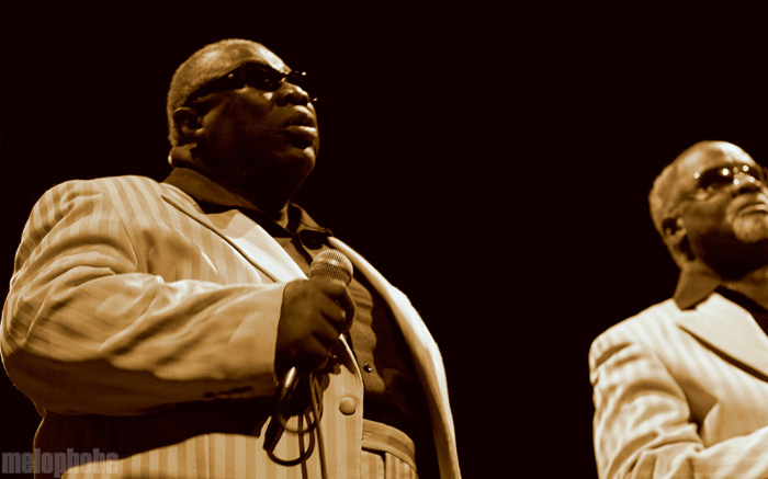 The Blind Boys of Alabama at The Moore Theatre, February 20, 2009. Photo by Nicole Kristek.