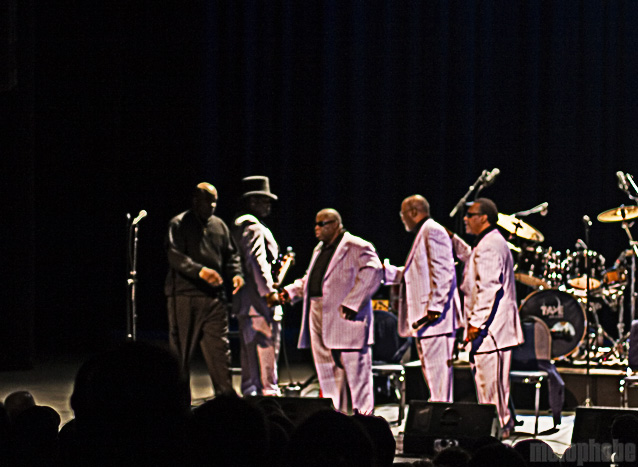 The Blind Boys of Alabama at The Moore Theatre, February 20, 2009. Photo by Nicole Kristek.