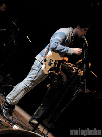 Noah and the Whale at Music Hall of Williamsburg, February 21, 2009. Photo by Anna Gillespie.