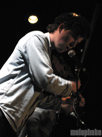 Noah and the Whale at Music Hall of Williamsburg, February 21, 2009. Photo by Anna Gillespie.