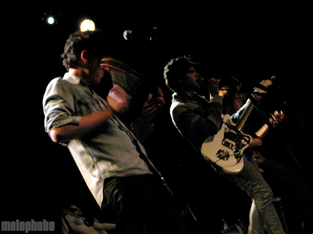 Noah and the Whale at Music Hall of Williamsburg, February 21, 2009. Photo by Anna Gillespie.