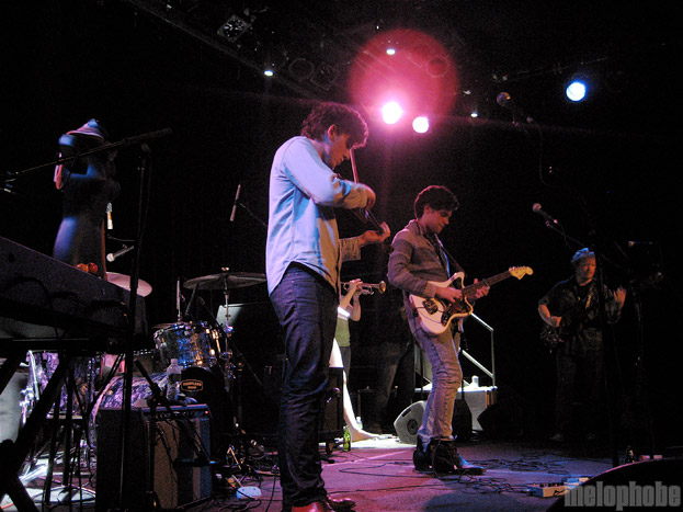 Noah and the Whale at Music Hall of Williamsburg, February 21, 2009. Photo by Anna Gillespie.