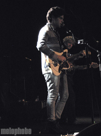 Noah and the Whale at Music Hall of Williamsburg, February 21, 2009. Photo by Anna Gillespie.