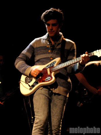 Noah and the Whale at Music Hall of Williamsburg, February 21, 2009. Photo by Anna Gillespie.