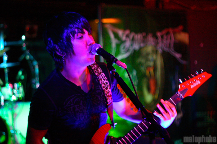 Escape the Fate at Middle East Downstairs, February 22, 2009. Photo by Ian Doreian.