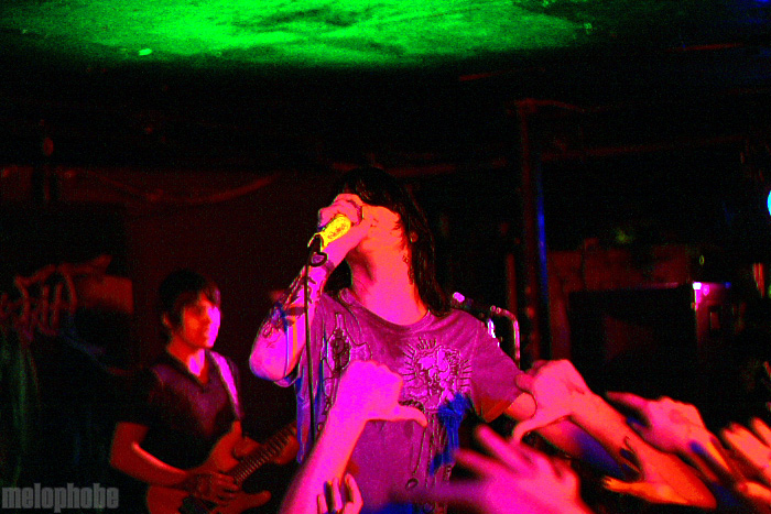 Escape the Fate at Middle East Downstairs, February 22, 2009. Photo by Ian Doreian.